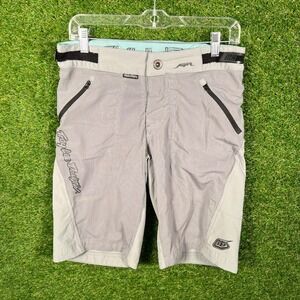 Troy‎ Lee Designs Mountain Bike Shorts Gray Black Size 30 Mens